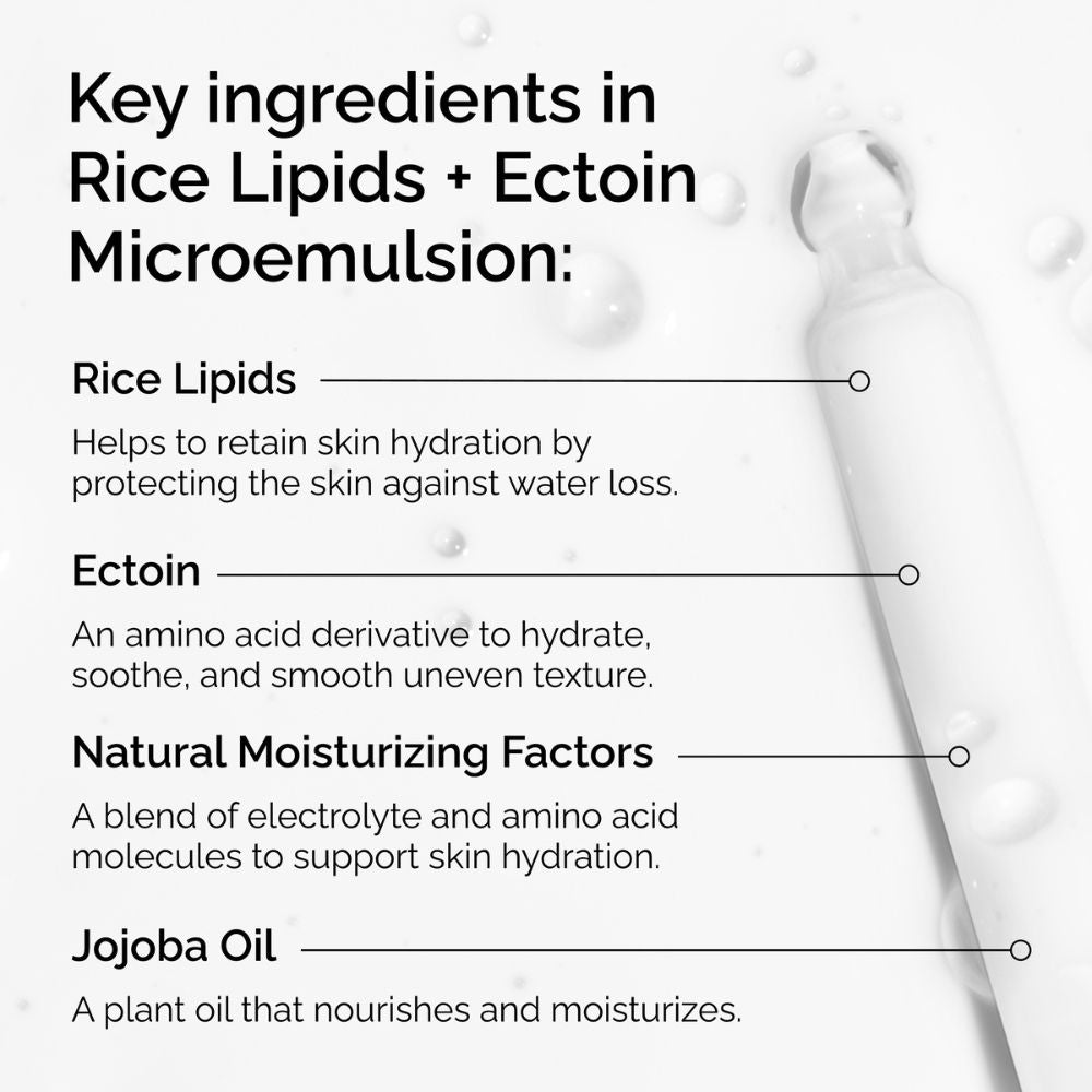 The Ordinary Rice Lipids + Ectoin Microemulsion Ultra-Lightweight Moisturizer UK