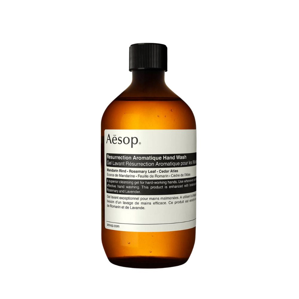 Aesop Resurrection Aromatique Hand Wash 500ml Screw Cap Refill Bottle